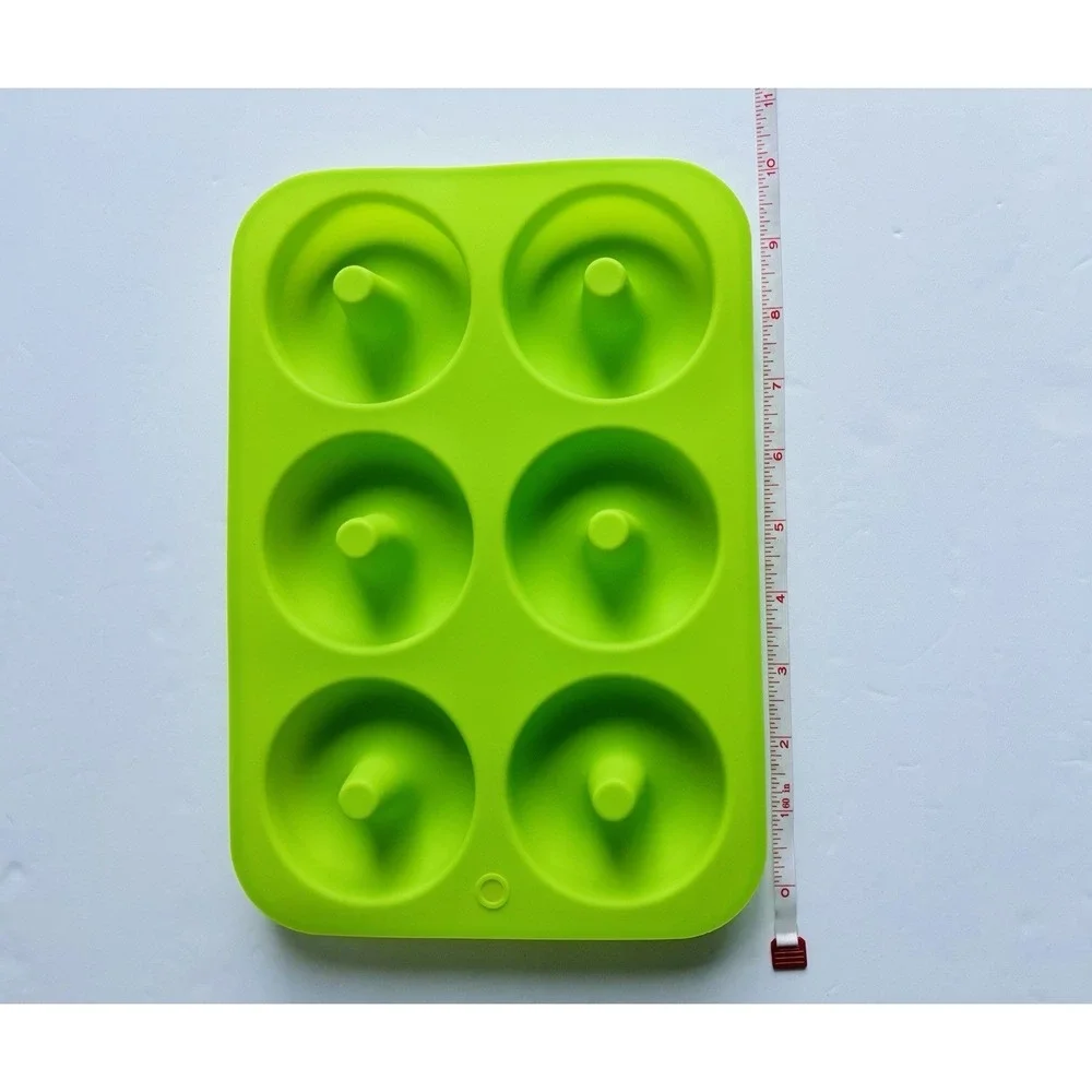 2‎ Pcs Donut Mold Baking Pan - Non Stick for Donuts Bagels - Silicone